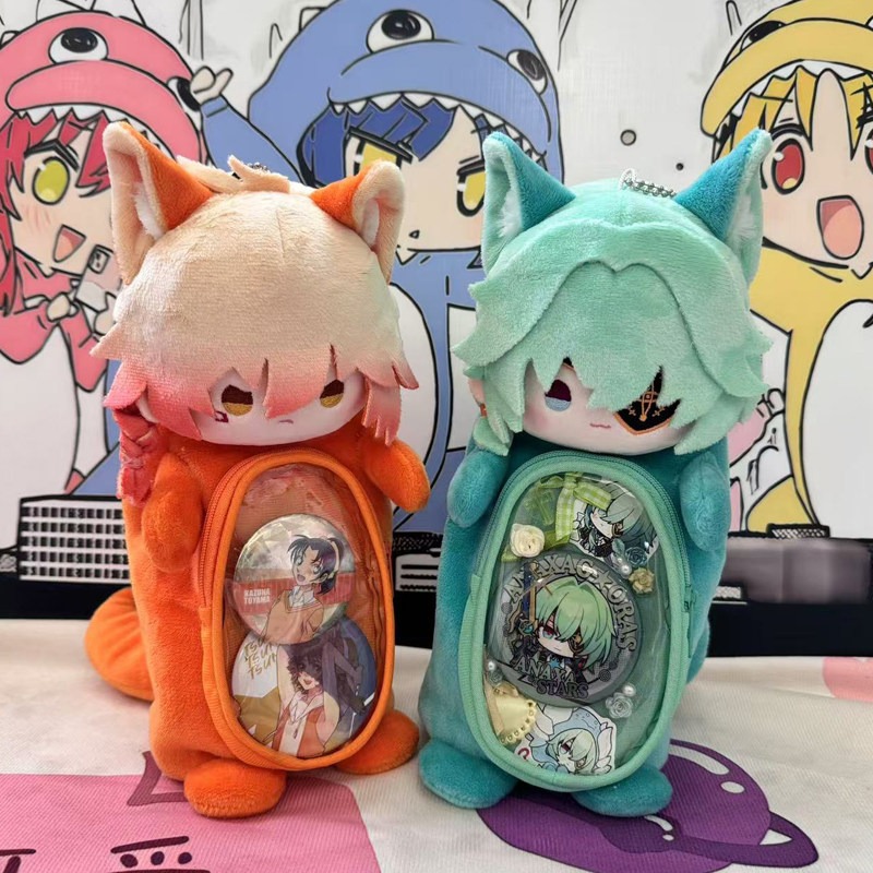 Anaxa Cosplay Prop - Estojo de Lápis e Bolsa Felpuda