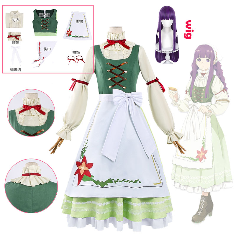 Frieren Cosplay Prop - Fantasia de Cosplay da Personagem Fern