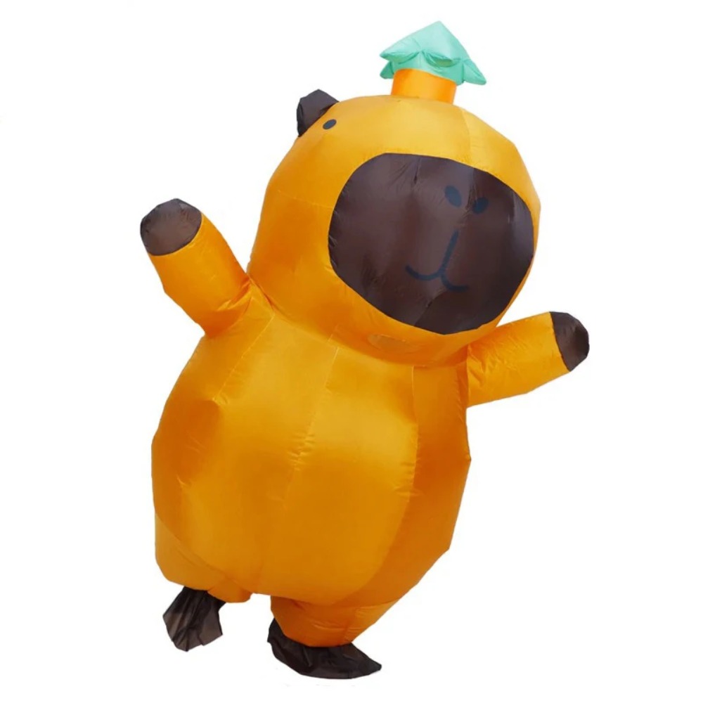 Cosplay Prop Business - Fantasia Inflável de Capivara para Adultos,