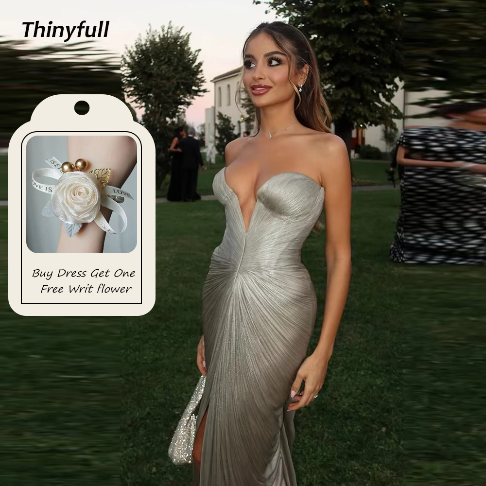 Briar Cosplay Prop - Thinyfull sereia árabe glitter cetim vestido