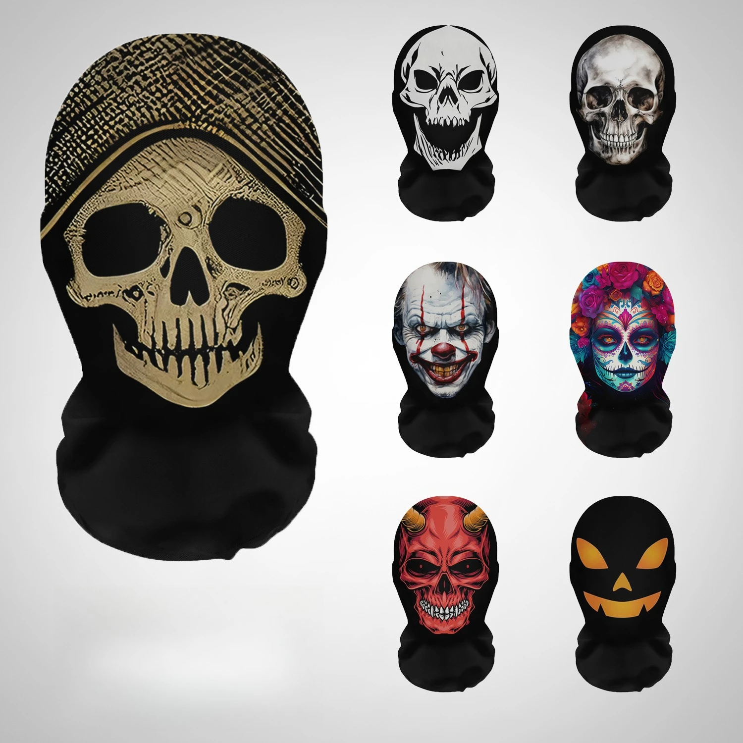 Cosplay Prop Pattern - Halloween máscaras de terror impressão 3d