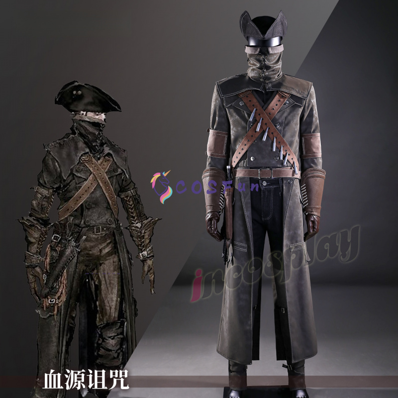Bloodborne Cosplay Prop - Jogo bloodborne yharnam cosplay traje halloween