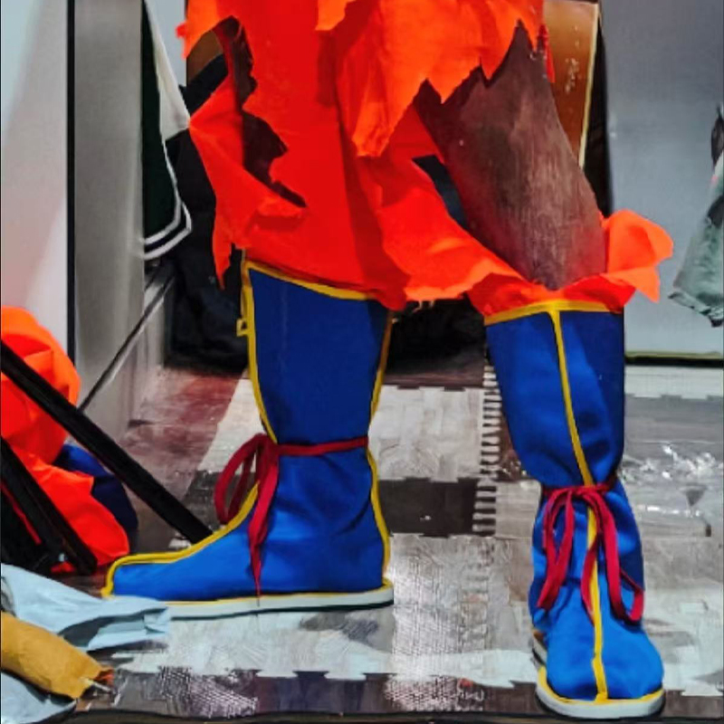Cosplay Fireball Prop - Botas de Cosplay do Goku de