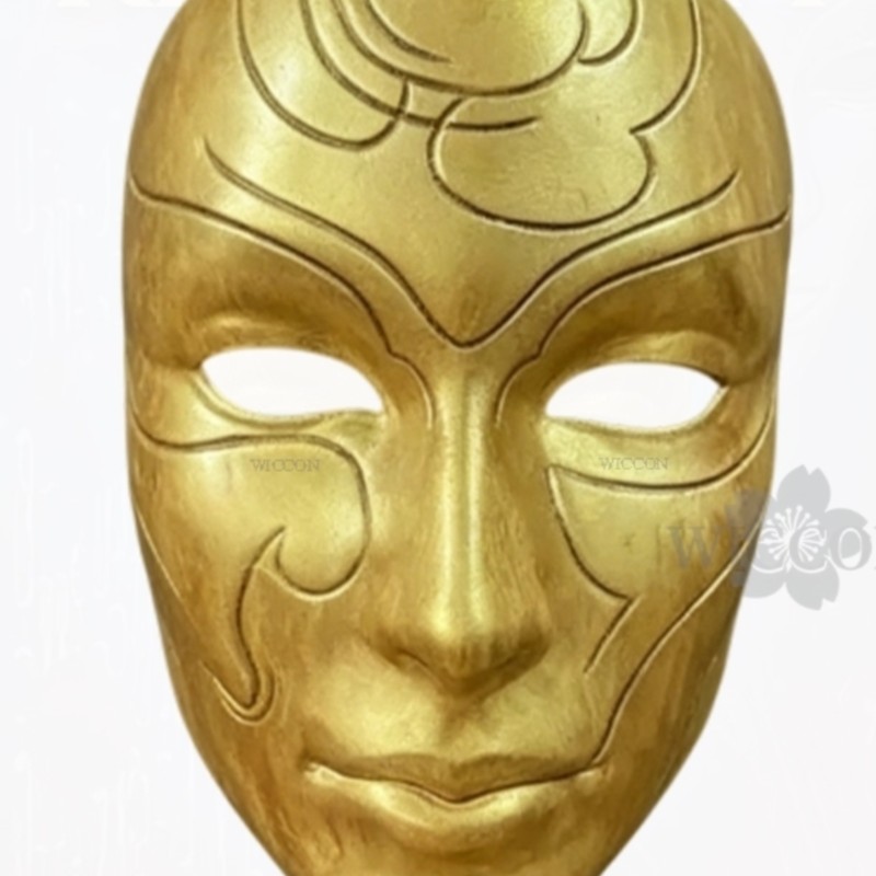 Cosplay Prop Pattern - Fantasias Katarina Retro Padrão Clássico Dourado