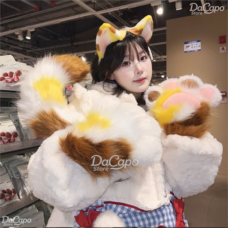 Kig Kigurumi Gato Calico: Conj - Cosplay Prop Kit avaliação e preço