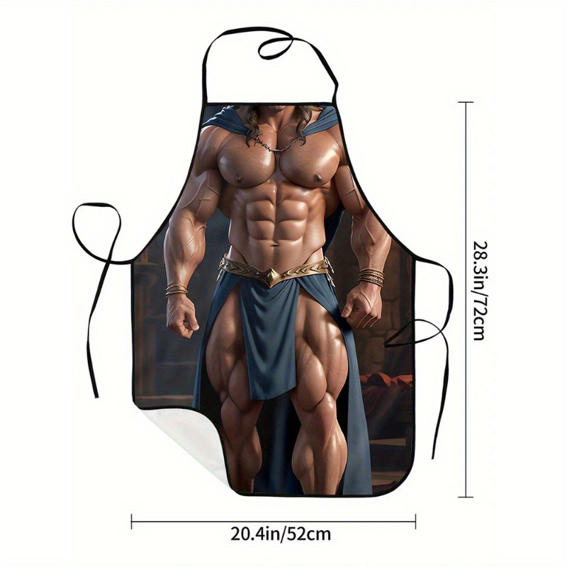 Avental Muscle Man, Estampa de - Briar Cosplay Prop avaliação e preço