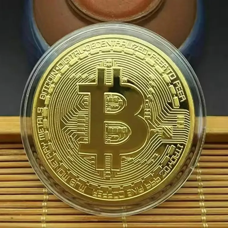 Moedas comemorativas Bitcoin e - Cosplay Prop Business avaliação e preço
