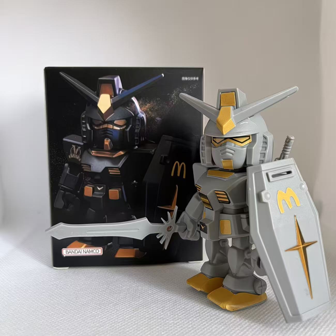 Figura McDonald Gundam Qmsv Rx - Bandai Gundam Hg avaliação e preço