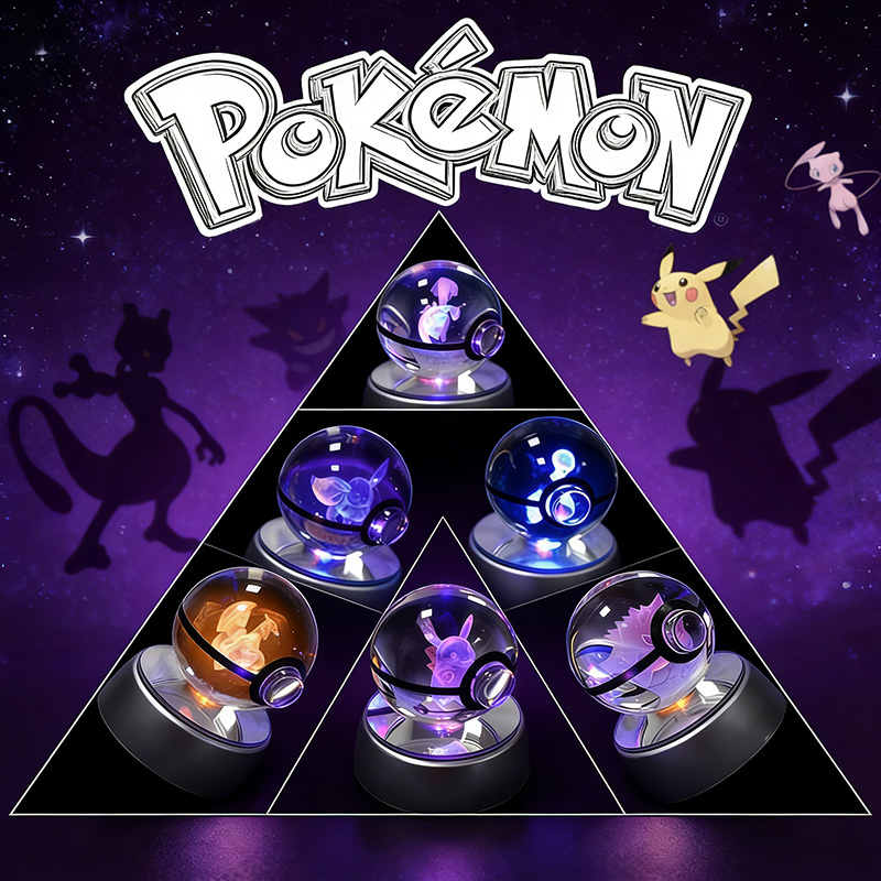 Poké Bola de Cristal Pokémon 3 - Cosplay Fireball Prop avaliação e preço