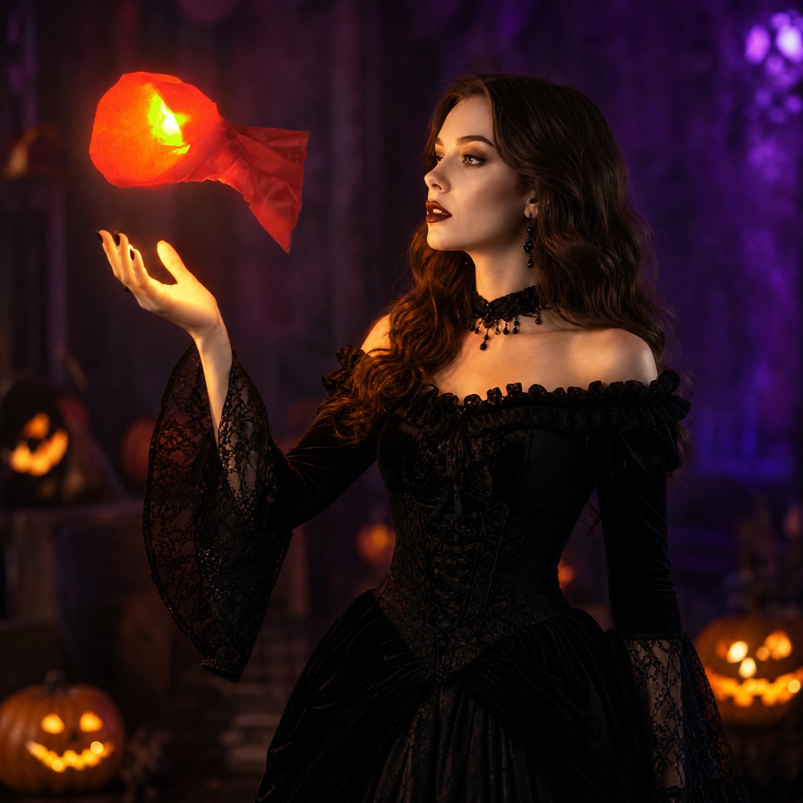 Decorações de Festa de Hallowe - Cosplay Fireball Prop avaliação e preço