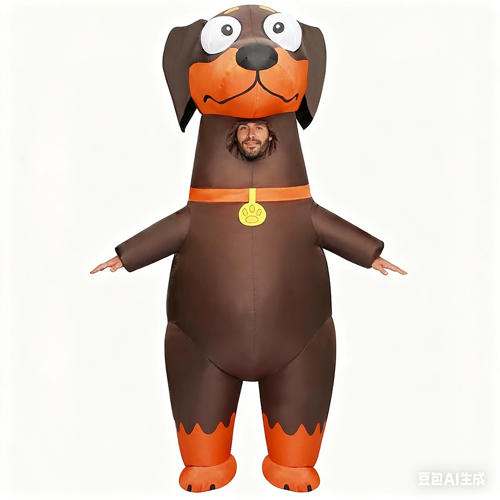 Fantasia Inflável de Dachshund - Cosplay Prop Business avaliação e preço