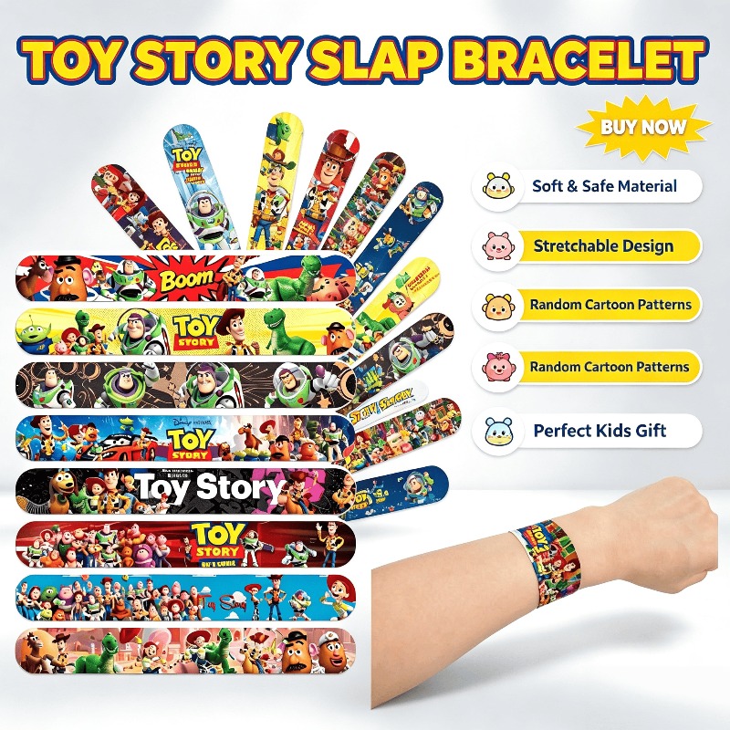 Pulseiras de Estalo Toy Story  - Cosplay Prop Filler avaliação e preço