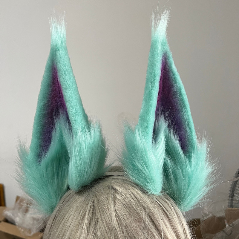 Novo feito à mão orelhas de tr - Cosplay Prop Works avaliação e preço