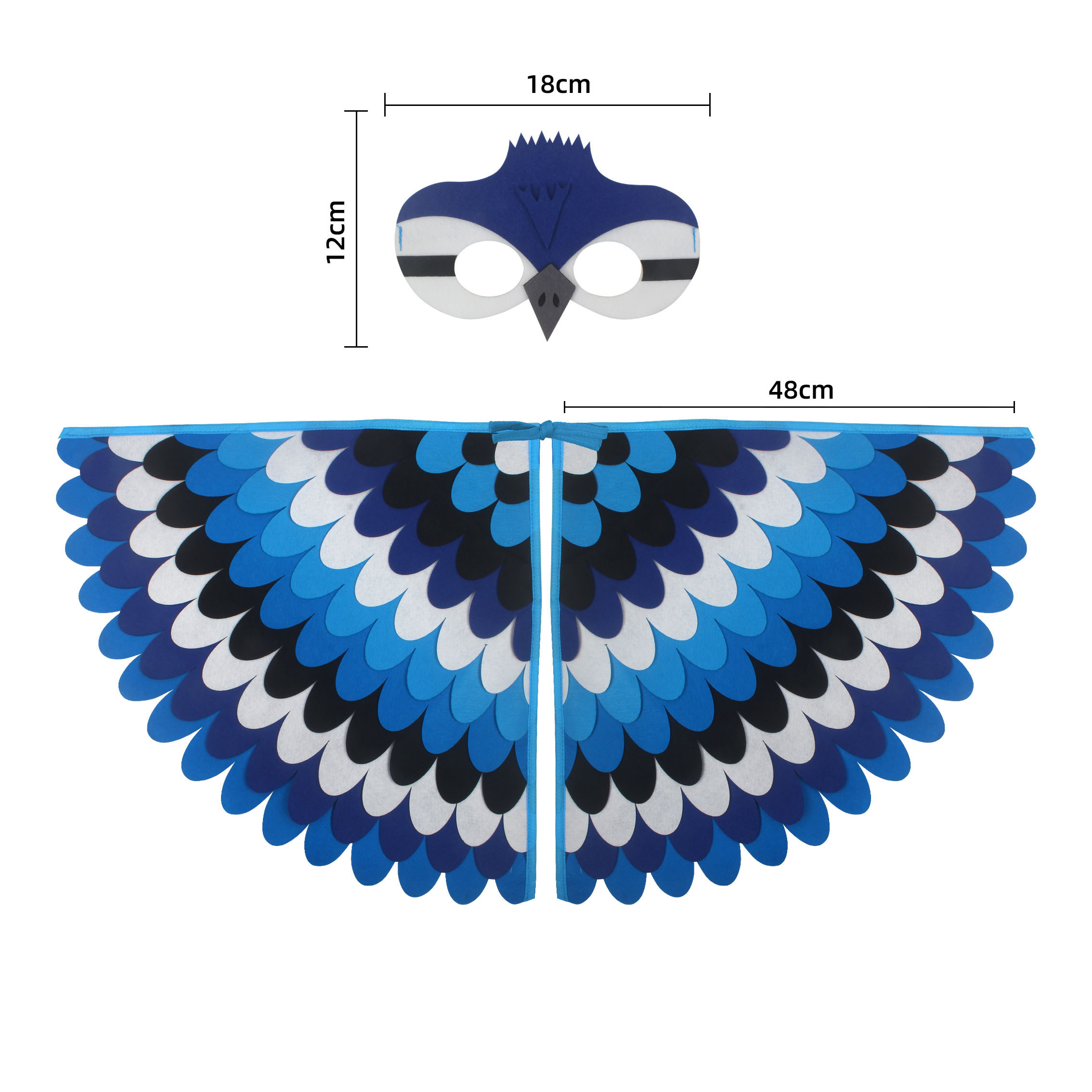 Fantasia de Asas de Coruja Fof - Cosplay Prop Pattern avaliação e preço