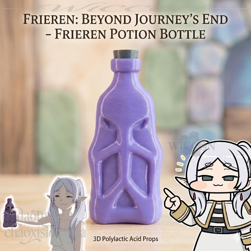 Frieren Potion Bottle 3D Polyl - Frieren Cosplay Prop avaliação e preço
